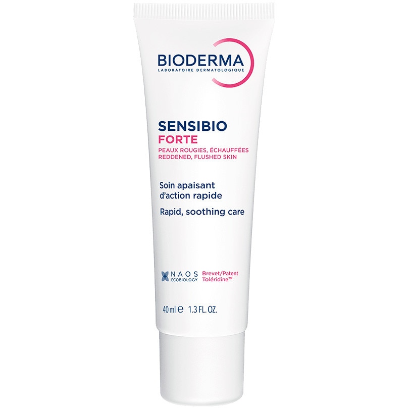 Crema de fata Bioderma Sensibio Forte pentru ten sensibil cu roseata, 40ml