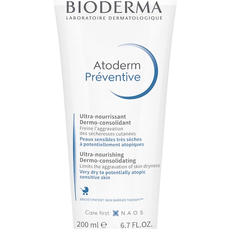 Crema de corp Bioderma Atoderm Preventive pentru piele uscata si atopica, 200 ml