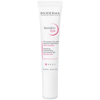 Gel de ochi Bioderma Sensibio pentru ten sensibil, 15ml Gel de ochi Bioderma Sensibio pentru ten sensibil, 15ml