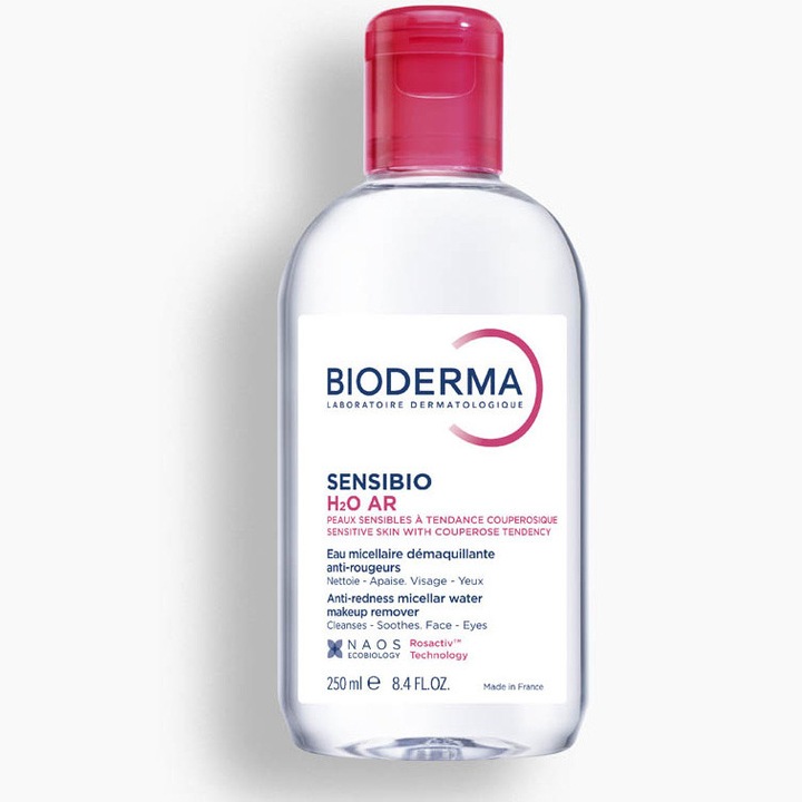 Apa micelara Bioderma Sensibio H2O AR pentru ten sensibil/iritat, 250 ml