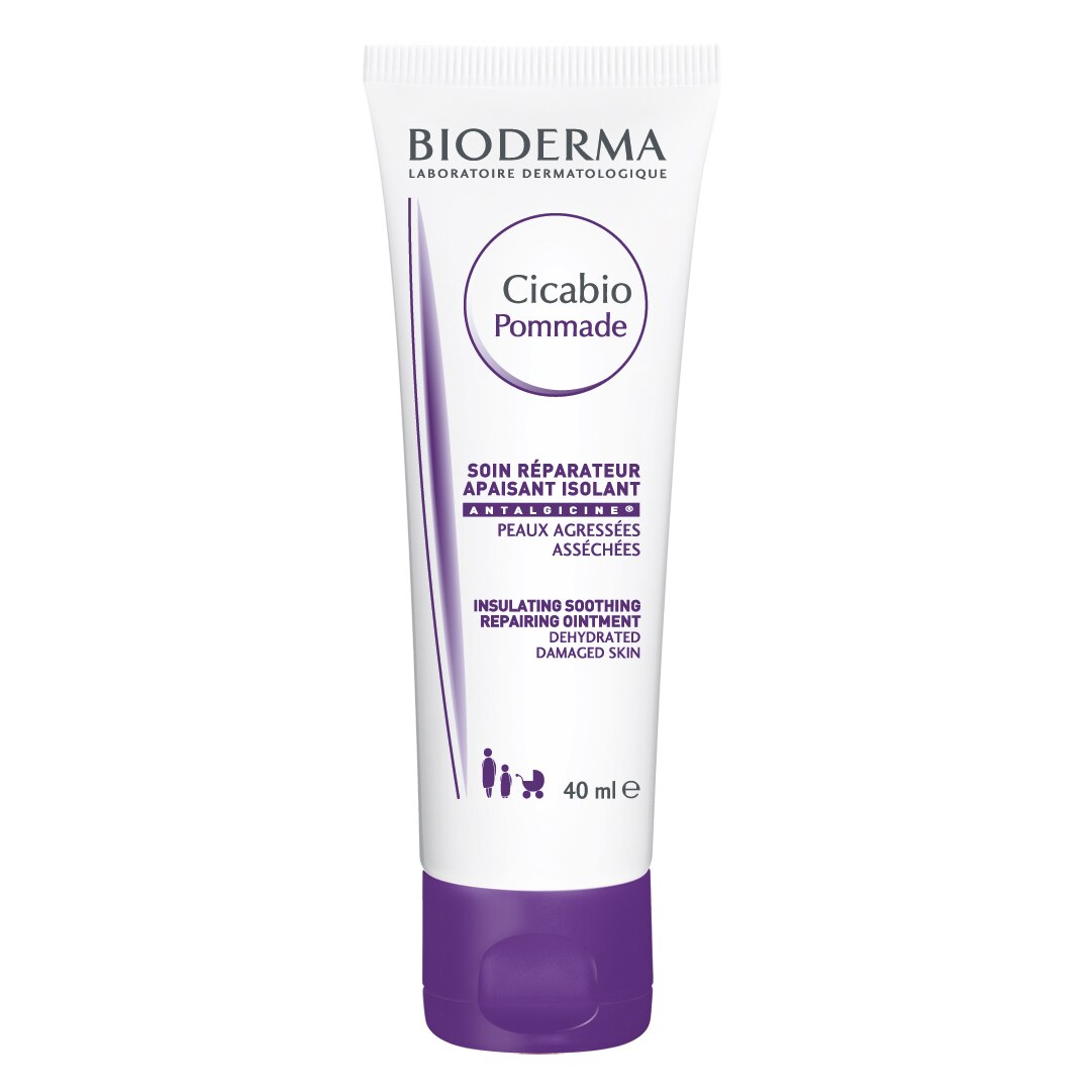 Crema cicatrizanta Bioderma Cicabio Pommade pentru piele cu leziuni, 40 ml