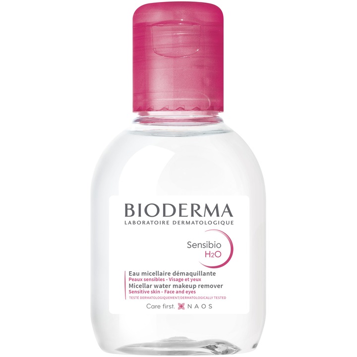 Мицеларна вода Bioderma Sensibio H2O за чувствителна кожа, 100 мл