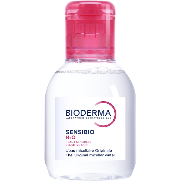 Мицеларна вода Bioderma Sensibio H2O за чувствителна кожа, 100 мл