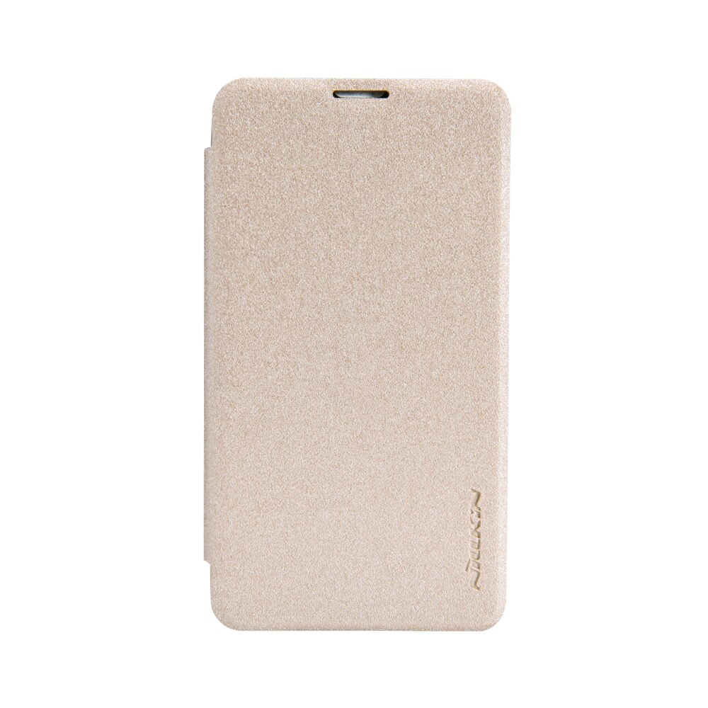 Husa Book NILLKIN “Sparkle Series” pentru Nokia Lumia 530, Gold