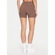 Női rövidnadrág, Adidas, 303899516, Viszkóz/Pamut/Elasztán, Barna, Barna