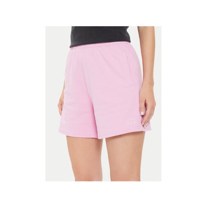 Női rövidnadrág, Gap, 304357770, Pamut/Poliészter, Rózsaszín, Rózsaszín