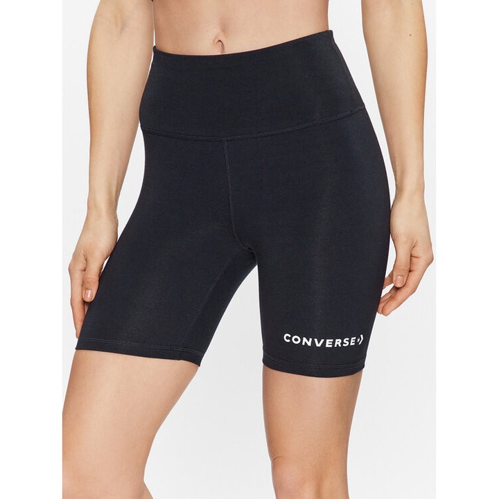 Pantaloni scurti dama, Converse, 302706273, Bumbac, Negru, Negru