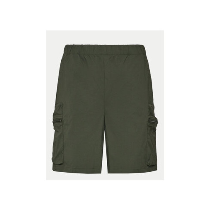 Uniszex rövidnadrág, Rains, 303718541, Nejlon, Zöld, Zöld