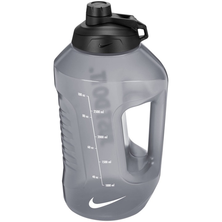 Бутилка за хидратация Nike Super Jug, 128 унции/3,78 л, Антрацит