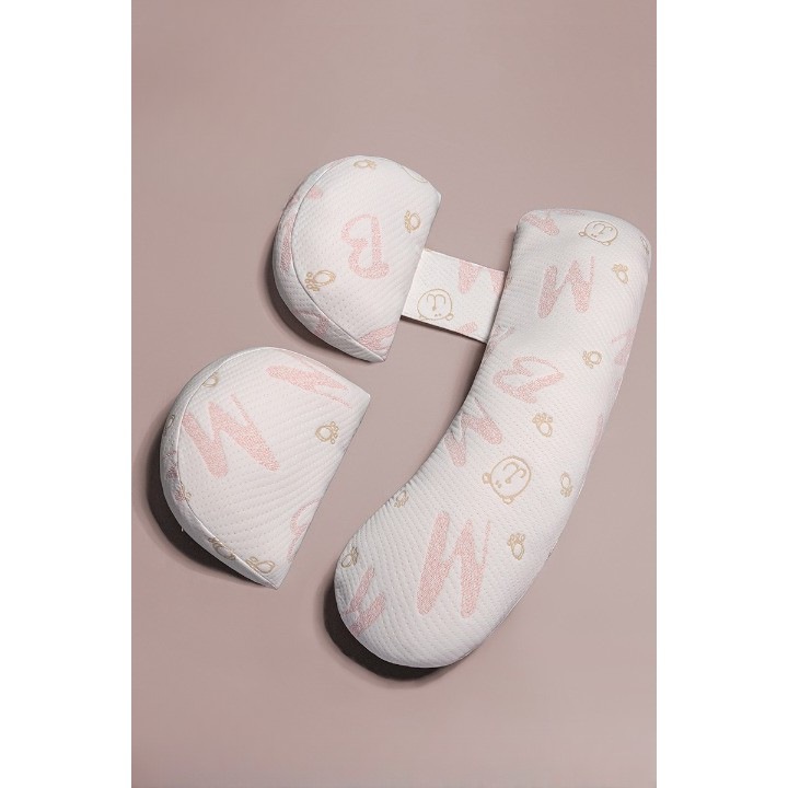 Original - Set Perna pentru Gravide, Southern Sky, Carcasa Detasabila, Utilizare in Forma H si U, Reglabila, Latime Ajustabila, Proactive, Roz Pal