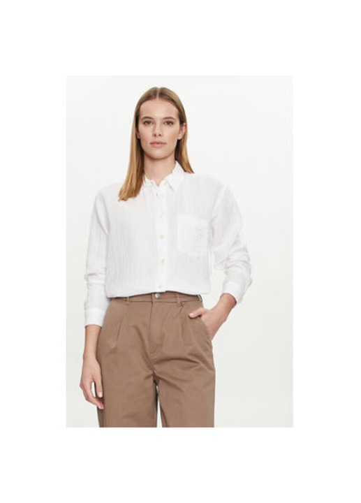 Női ing, Gap, 304357855, Pamut, Fehér, Fehér
