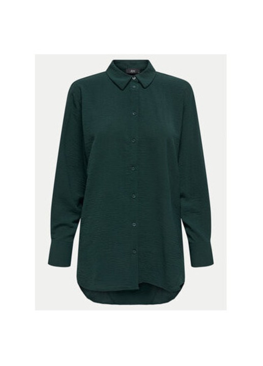 Női ing, Jdy, 304519321, Újrahasznosított poliészter/Poliészter, Zöld, Zöld, XS