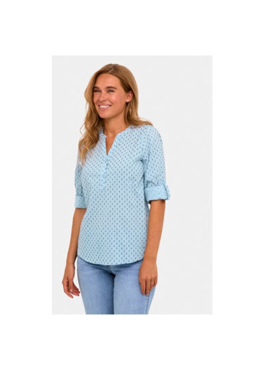 Női ing, Kaffe, 304099120, Pamut, Kék, Kék