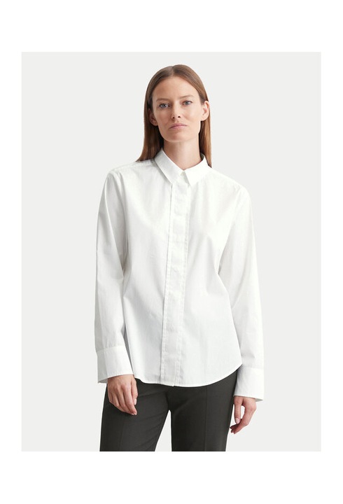 Camasa dama, Marc O Polo, 304171291, Bumbac, Alb, Alb, 38