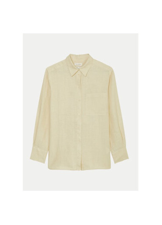 Női ing, Marc O'Polo, 303737269, Lenvászon, Bézs, Bézs