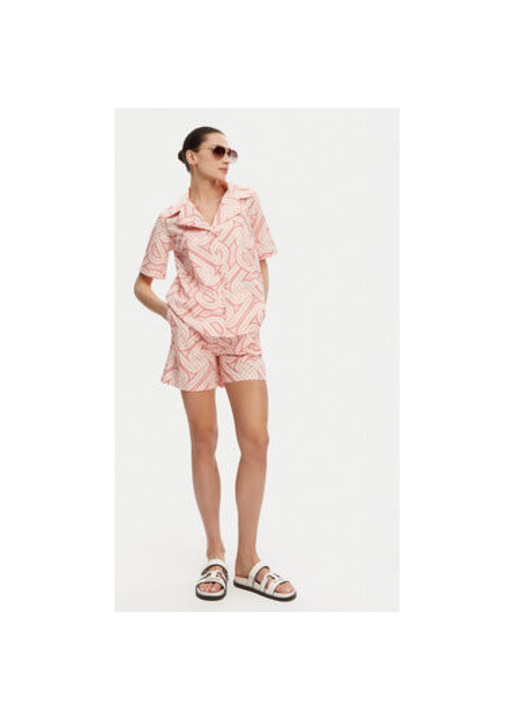 Női ing, Silvian Heach, 304772610, Pamut, Bézs, Bézs