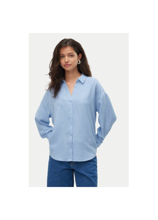 Női Ing, Vero Moda, 304786600, Poliészter, Kék, Kék