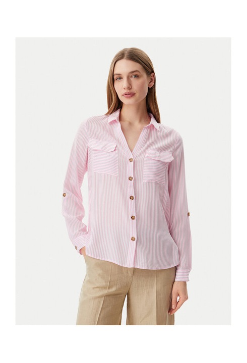 Női ing, Vero Moda, 304785764, Viszkóz, Rózsaszín, Rózsaszín