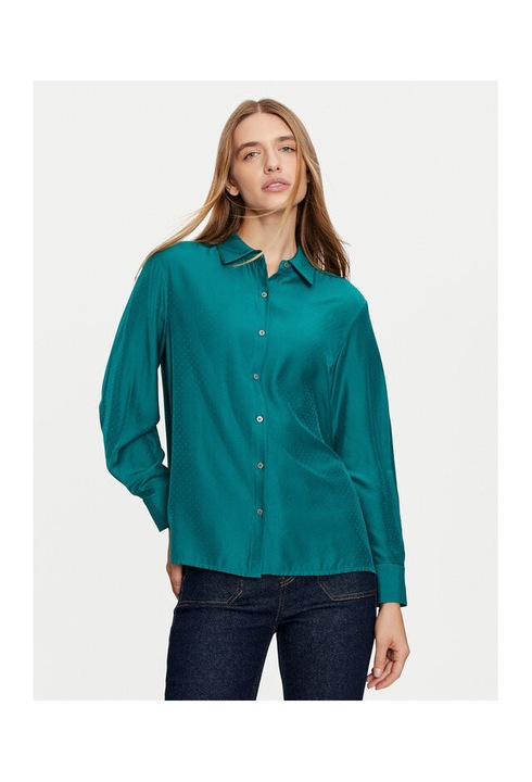 Női ing, United Colors Of Benetton, 304303012, Viszkóz/Poliészter, Zöld, Zöld