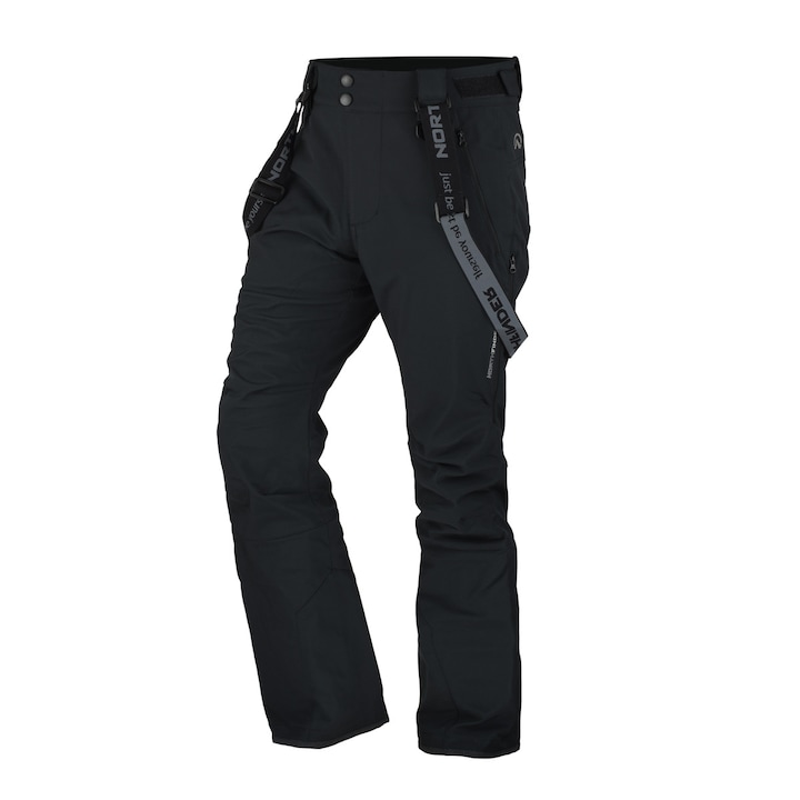 Pantaloni schi softshell elastic 3L 5K/5K pentru barbati Loxley XL black
