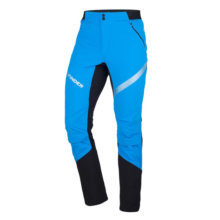 Pantaloni schi de tura Polartec®PowerStretchPro barbati Derese 2, Albastru