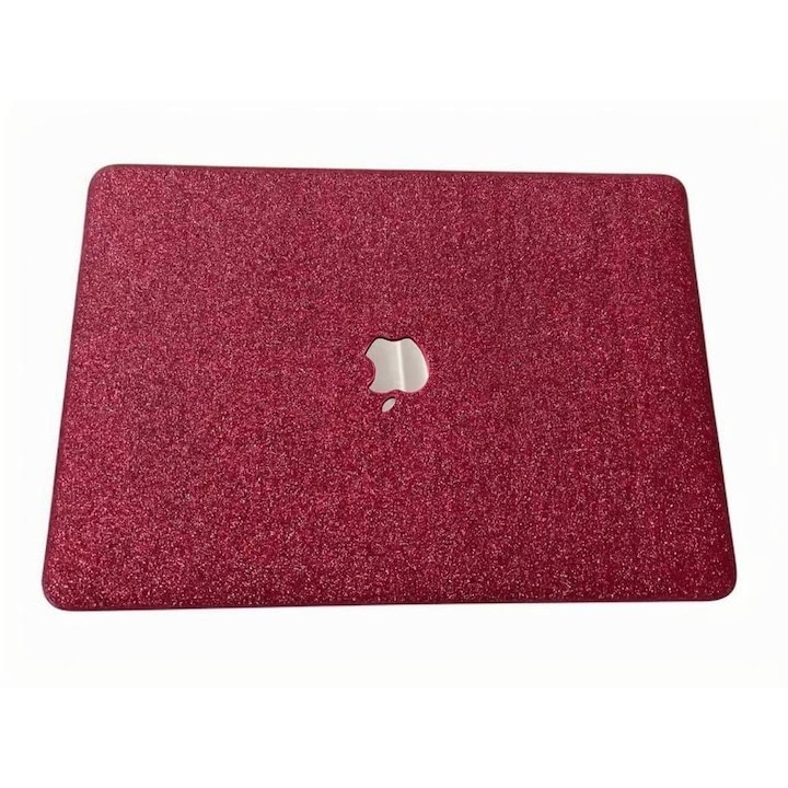 Husa pentru laptop pentru MacBook A2337/A2179/A1932, carcasa de 13,3 inch, rosie, material PVC, ultra-subtire, rezistenta la zgarieturi. Design decupat