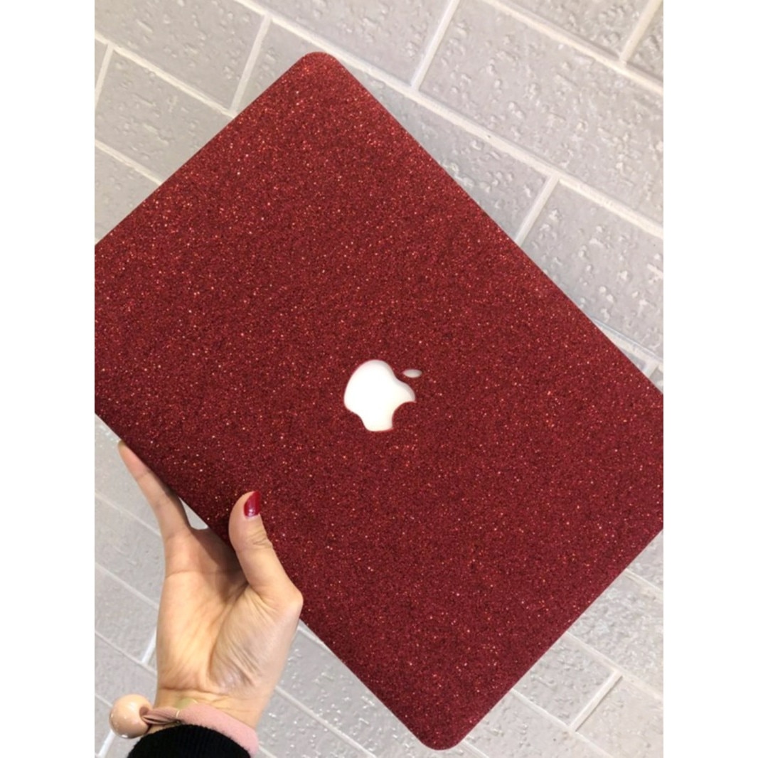 Husa pentru laptop MacBook Air de 13,6 inch pentru A2681/A3113/A3240, material visiniu, PVC, rezistenta la zgarieturi