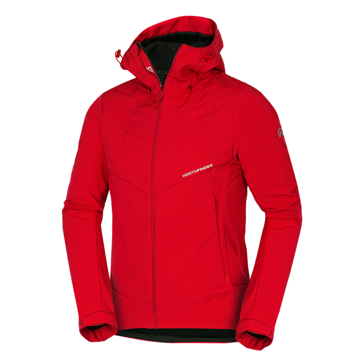 Jacheta softshell izolatie 5K/5K barbati Marquis, Rosu