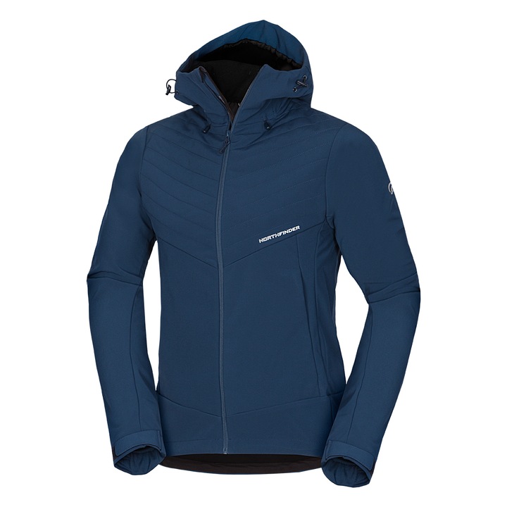 Jacheta softshell izolatie 5K/5K barbati Marquis, Bleumarin