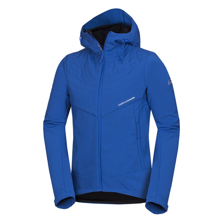 Jacheta softshell izolatie 5K/5K barbati Marquis, Negru/Albastru