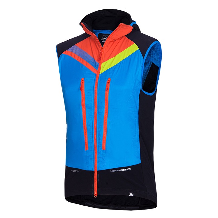 Vesta hibrid Polartec® Alpha® VHAN 2, Negru/Albastru