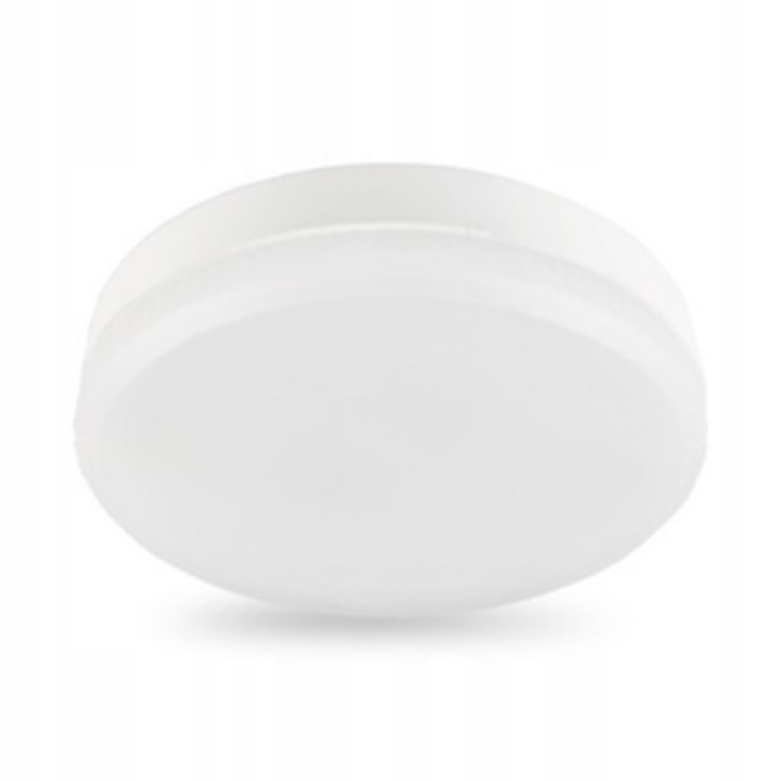 Плафон, LED GX53 8W 4000K, Delux M, енергийно ефективен, 680 лумена, неутрално бяло