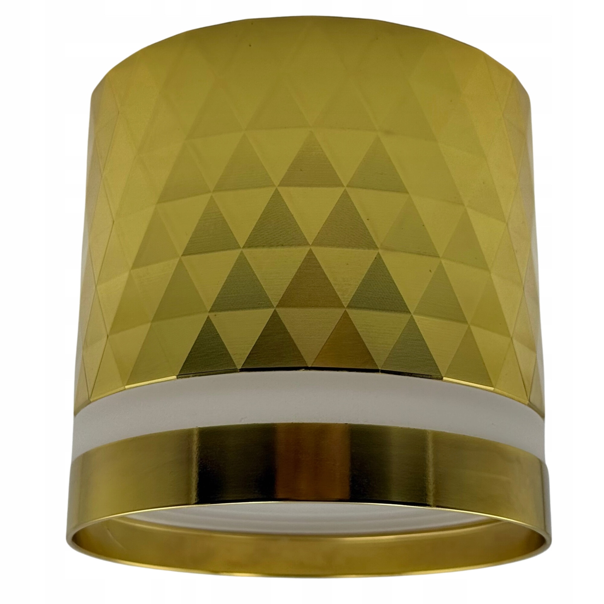 Plafoniera Tuba GX53, Delux M, aurie, 83x80mm, design minimalist ...