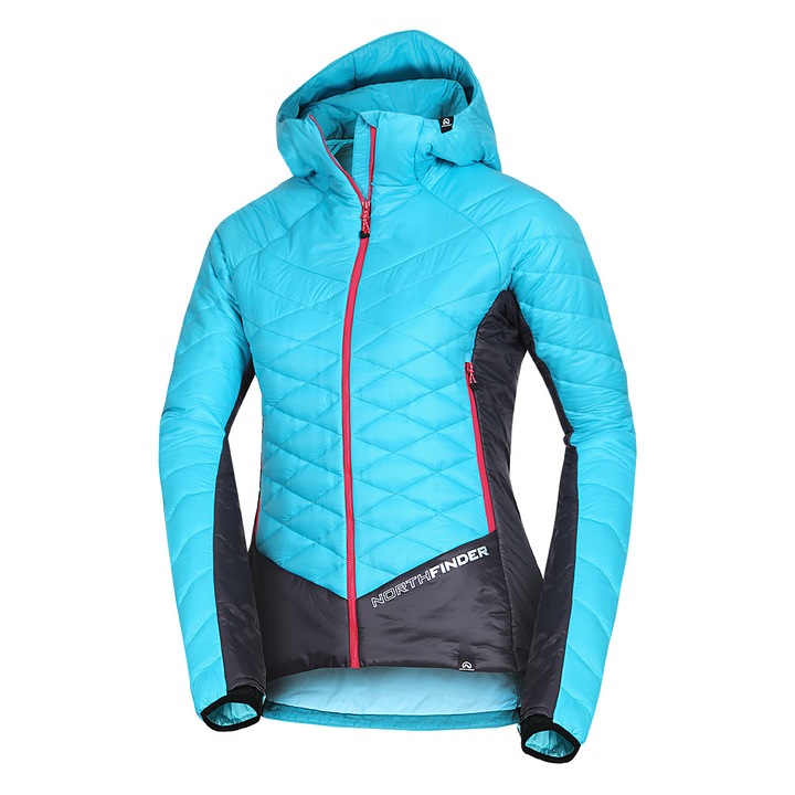 Jacheta dama softshell 10K/10K cu izolatie Primaloft®GOLD Active Opalena 1, Blue Black