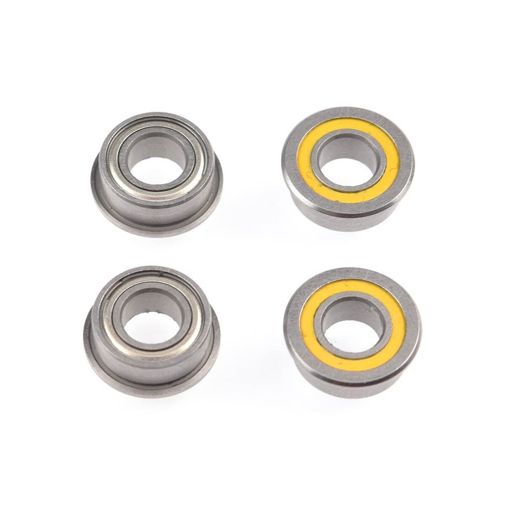 Revolution Design golyóscsapágy készlet, 4 db-os, golyóscsapágyak 5x10x4mm, ABEC5, fém és gumi kupakkal