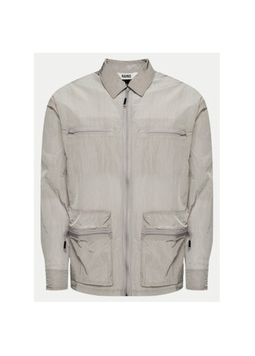 Унисекс риза, Rains, 303718404, Найлон, Сив, Сив