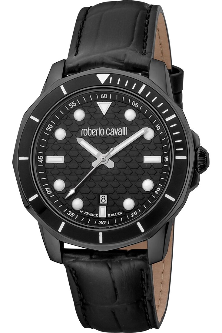 Ceas barbatesc Roberto Cavalli By Franck Muller, quartz, inox