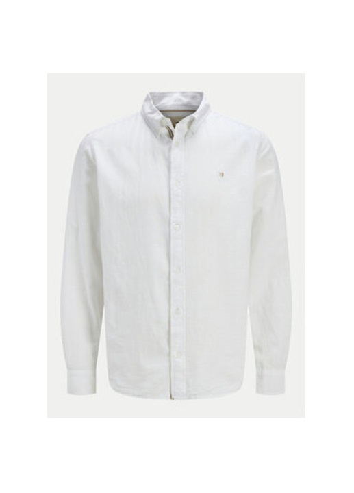 Ferfi ing, Jack and Jones, 304780448, Pamut/Pamut, Feher, Fehér