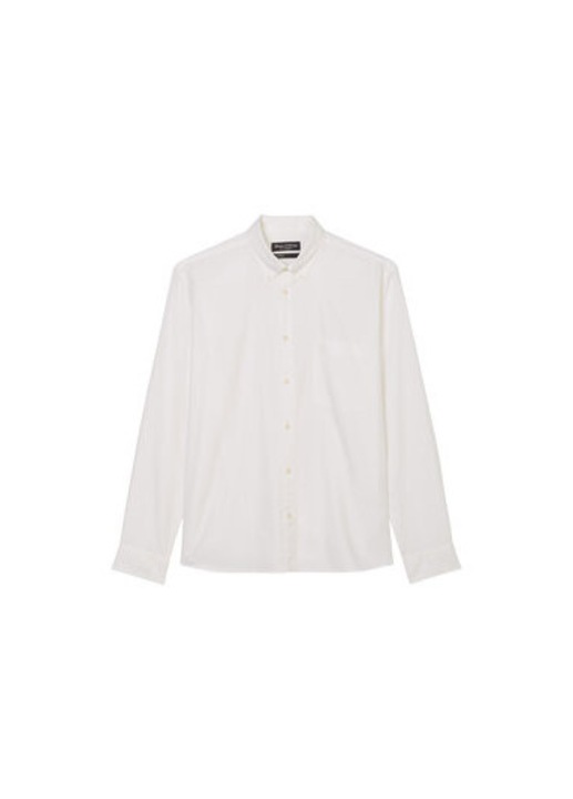 Férfi ing, Marc O'Polo, 302974504, Pamut/Lyocell, Bézs, Bézs