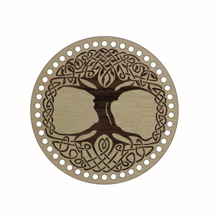 Baza Crosetat, Lemn, 10 cm, M63