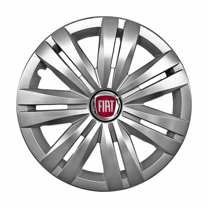 Set 4 Capace Roti R16 AutoSSF ®, Potrivite Jantelor de 16 inch, pentru FIAT, Model 427