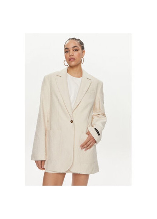 Sacou dama, Birgitte Herskind, 303702779, Bumbac, Bej, Bej