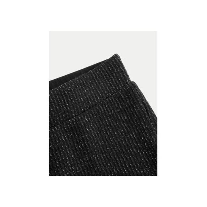 Lányka nadrág ZC4122101EPG, Coccodrillo, Poliamid/Poliészter, Fekete, 164 CM