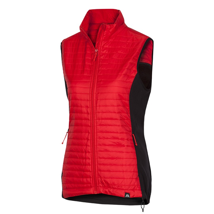 Vesta dama regular fit cu captuseala Seal Kiera L red