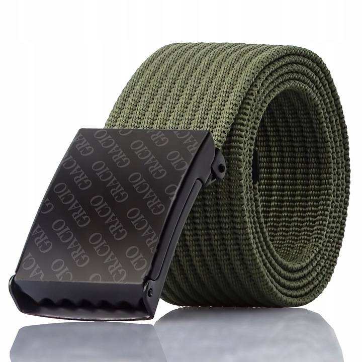 Curea barbati, Textil, Kaki, Gracio PP-64, Kaki, 155