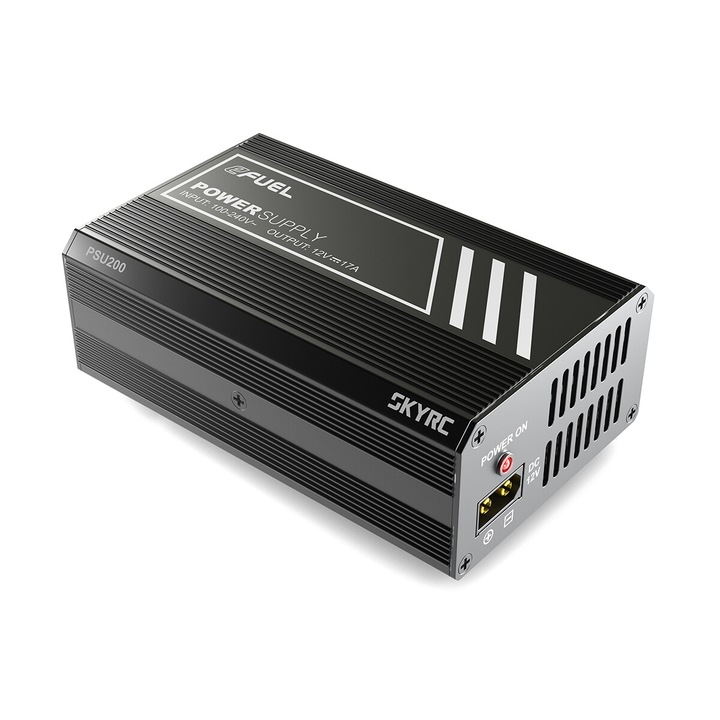 Stabilizált tápegység 12V/17A, 200W, 112x71x40.3mm, 380g