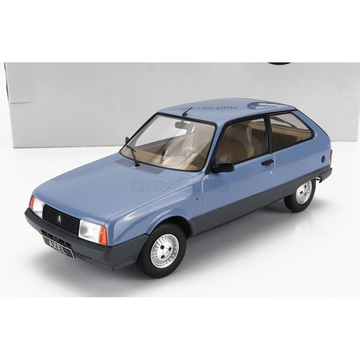 Triple9 Citroen Axel 1990-es modellautó 1:18 kék