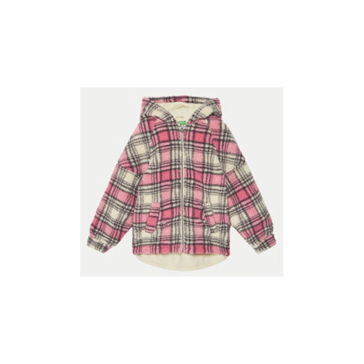 Lanyka kabat, United Colors Of Benetton, 304521188, Polieszter, Rozsaszin, Rózsaszín
