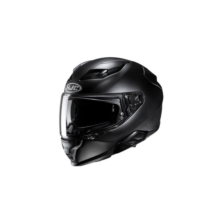 Casca motocicleta HJC F71, neagra, 3 dimensiuni, vizor HJ-38 cu protectie UV 99%
