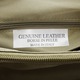 Geanta din piele naturala cu maner B-8950 119, Alb Alb